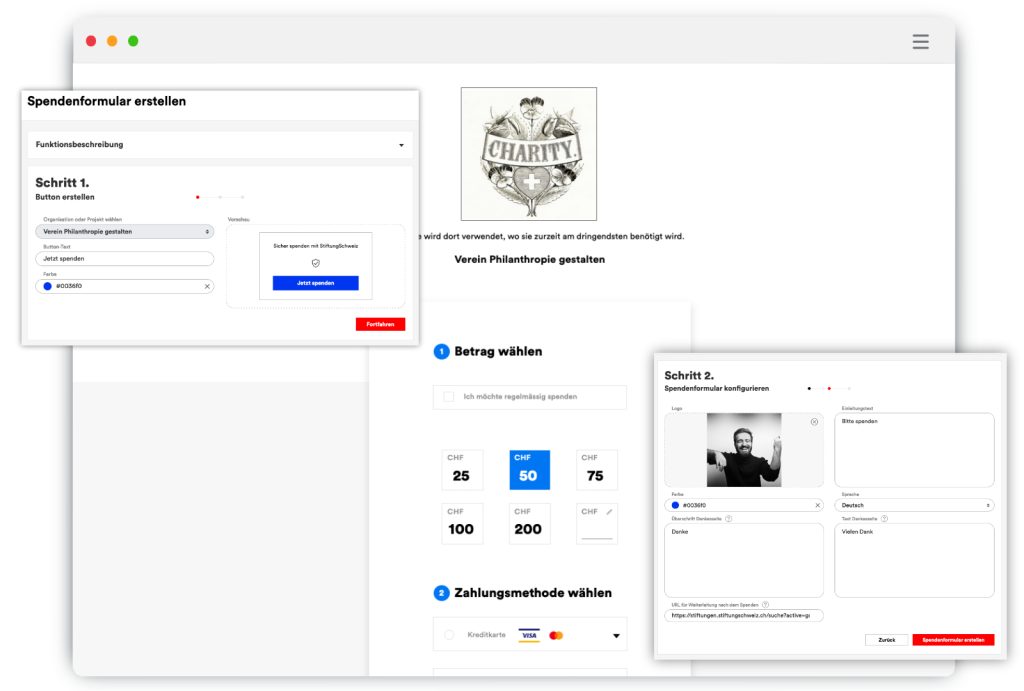 Online donation tool number 3: the donation form.